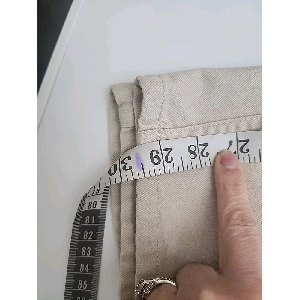 Paul Harris Womens Size 8 Vintage 100% Cotton Tan Jeans‎